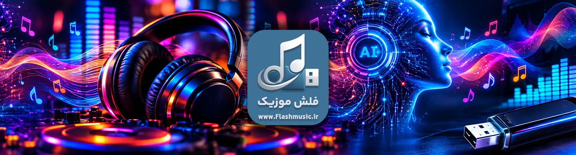 خرید فلش آهنگ های ریمیکس و هوش مصنوعی ai